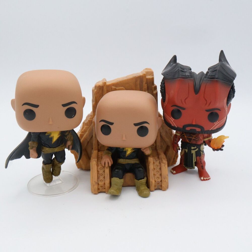 Funko Pop Lot of  Loose Random Mixed Up Unboxed Black Adam